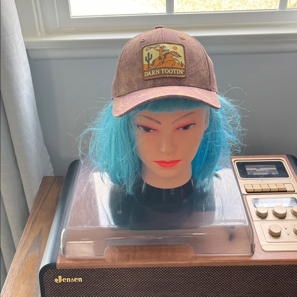 Brown and Pink Trucker Hat